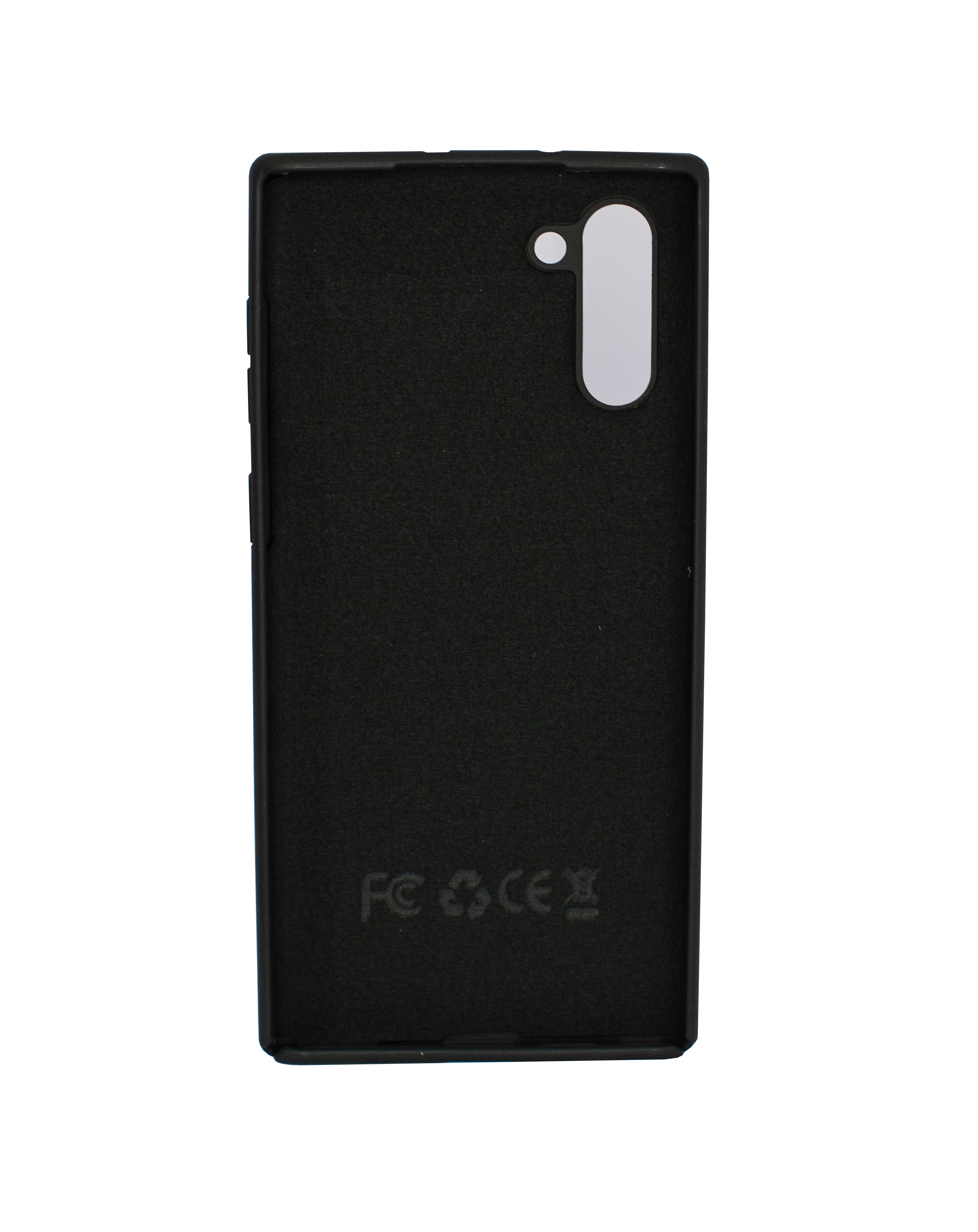 Protectores para celular  para Samsung  Note 10 Funda de silicona con felpa Negro
